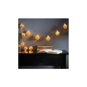 Eglo Eglo 411115 - LED Vánoční řetěz GLITTER 10xLED/2xAA 1, 65m teplá bílá obraz