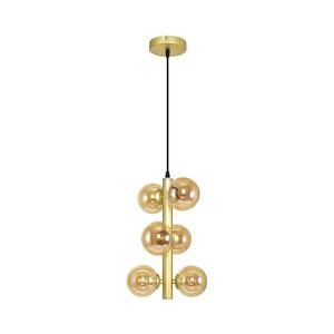 Brilagi Brilagi - LED Lustr na lanku MILLA 6xG9/3W/230V zlatá obraz