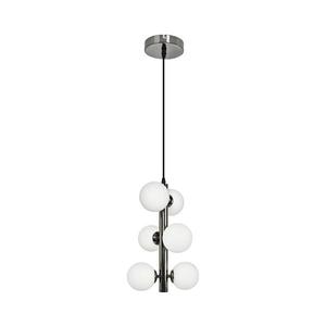 Brilagi Brilagi - LED Lustr na lanku MILLA 6xG9/3W/230V lesklý chrom/bílá obraz