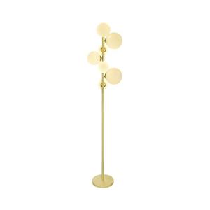 Brilagi Brilagi - LED Stojací lampa MILLA 7xG9/3W/230V zlatá/bílá obraz