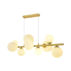 Brilagi Brilagi - LED Lustr na lanku MILLA 10xG9/3W/230V zlatá/bílá obraz