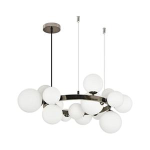 Brilagi Brilagi - LED Lustr na lanku MILLA 15xG9/3W/230V lesklý chrom/bílá obraz
