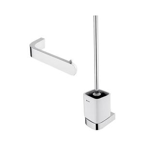 NIMCO NIMCO NK set-94KN-26 - Nástěnná WC štětka a držák toaletního papíru NIKAU chrom obraz