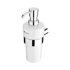 NIMCO NIMCO BR 11031KN-26 - Nástěnný dávkovač mýdla BORMO 300 ml bílá/lesklý chrom obraz