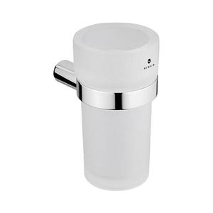 NIMCO NIMCO BR 11058W-26 - Nástěnný stojánek na kartáčky BORMO matné sklo/lesklý chrom obraz