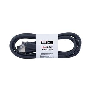 Winner Group Winner Group - USB kabel Micro USB / USB-A 1m černá obraz