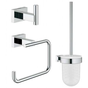 GROHE Essentials Cube Sada doplňků, chrom 40757001 obraz