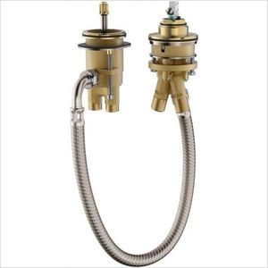 HANSGROHE Montážní tělesa Základní těleso 2-otvorové baterie na okraj vany 13159180 obraz