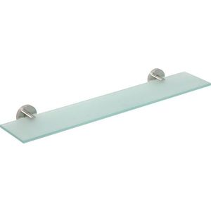 SAPHO X-STEEL skleněná polička 600, nerez mat XS601 obraz