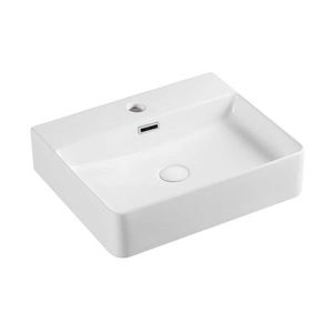 Mereo Umyvadlo na desku i zavěšení s přepadem, 500x420x125 mm, keramické pro zaslání na paletě UC504212 obraz