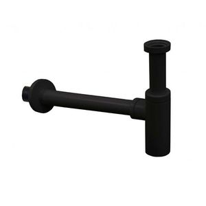PAFFONI Ringo West Umyvadlový sifon 1 1/4, odpad 32 mm, matná černá ZACC240NO obraz