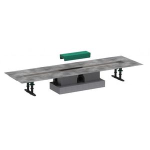 HANSGROHE uBox universal Set pro standardní instalaci lineárního sprchového žlabu 90 cm, nerez 56025180 obraz