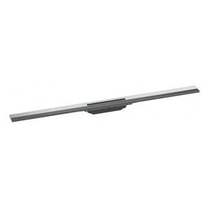 HANSGROHE RainDrain Flex Lineární sprchový žlab s nerezovým roštem 1200, do prostoru, zkrátitelný, chrom 56047000 obraz