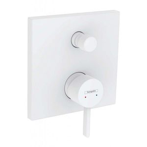 HANSGROHE Finoris Baterie pod omítku, pro 2 spotřebiče, matná bílá 76415700 obraz