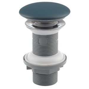 ISVEA Umyvadlová výpust 5/4“, click-clack, keramická zátka, 20-70, zelená petrol 38TP0181I obraz