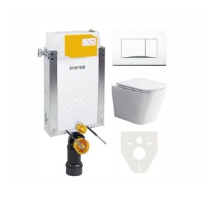 Mereo WC komplet pro zazdění s přislušenstvím MM01SETRB obraz