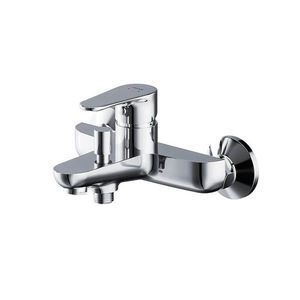 CERSANIT Nástěnná vanová baterie LIBRA s přepínačem bez příslušenství, chrom S951-406 obraz