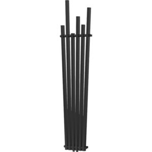 MEXEN Omaha otopný žebřík/radiátor 1800 x 420 mm, 655 W, černý W208-1800-420-00-70 obraz