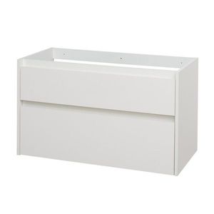 Mereo Opto, koupelnová skříňka 101 cm, bílá CN912S obraz