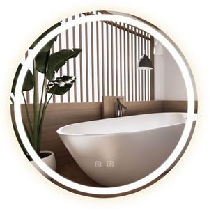 REA Zrcadlo LED 90cm BAS HOM-05521 obraz