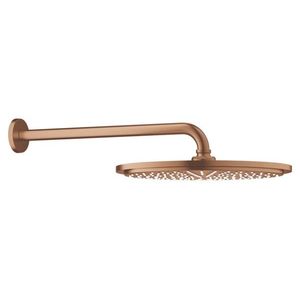 GROHE Rainshower Cosmopolitan Hlavová sprcha Cosmopolitan 310 s ramenem 38 cm, 1 proud, kartáčovaný Warm Sunset 26066DL0 obraz