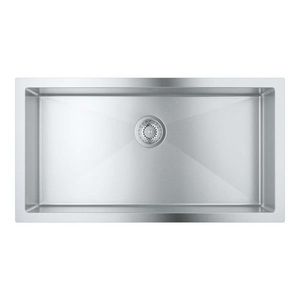 GROHE Dřezy Dřez K700 s odtokem, 86x46 cm, kartáčovaná nerez 31580SD1 obraz