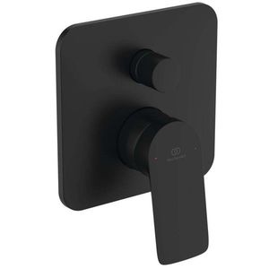 IDEAL STANDARD Ceralife C Baterie pod omítku, pro 2 spotřebiče, hedvábná černá BE063XG obraz