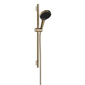 HANSGROHE Rainfinity Set sprchové hlavice, tyče a hadice, 3 proudy, kartáčovaný bronz 28745140 obraz