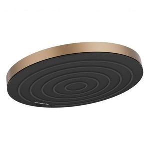 HANSGROHE Pulsify S Hlavová sprcha 260, 1 proud, EcoSmart, kartáčovaný bronz 24141140 obraz
