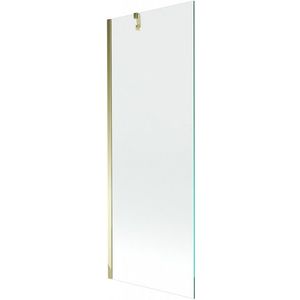 MEXEN/S Next vanová zástěna FIX 70x150 cm, transparent, zlatá 895-070-000-00-00-50 obraz