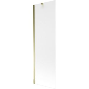 MEXEN/S Next vanová zástěna FIX 60 x 150 cm, dekor, zlatá 895-060-000-00-30-50 obraz