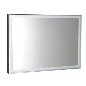 SAPHO LUMINAR zrcadlo s LED osvětlením v rámu 90x50cm, chrom NL559 obraz