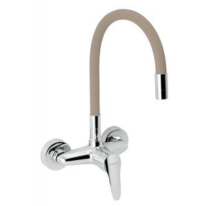 NOVASERVIS Dřezová baterie s elastickým ramenem 150mm, béžová-chrom 94480, 0BE obraz