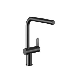 Dřezová baterie KWC Bevo E, 125351, Industrial Black 125351 obraz