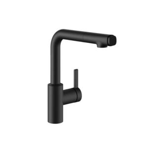 Dřezová baterie KWC FIT, 125577, Matt Black 125577 obraz