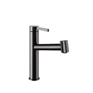 Dřezová baterie KWC Bevo E, 125591, Industrial Black 125591 obraz