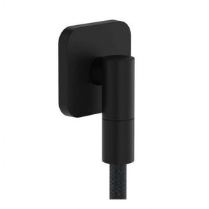 HANSGROHE FixFit Fine Q Nástěnné kolínko, matná černá 28884670 obraz