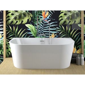 BESCO Volně stojící vana VICA bílá Barva Bílá, Barva sifonu Chrom, Rozměr vany 150 × 80 cm VANVIC150 obraz