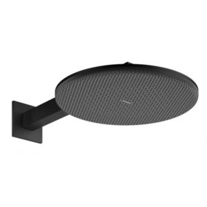 HANSGROHE Raindance Alive S Hlavová sprcha, průměr 30 cm, 2 proudy, EcoSmart, matná černá 24541670 obraz