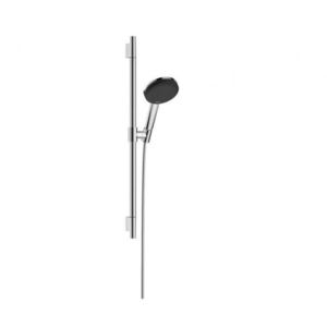 HANSGROHE Raindance Alive Select S Set sprchové hlavice, tyče a hadice, 3 proudy, EcoSmart, chrom 24602000 obraz