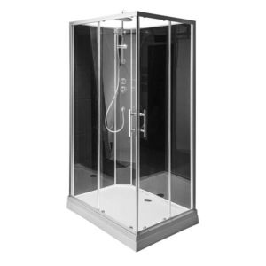 AQUALINE GRANVIK obdélníkový sprchový box 800x1200x2180, čiré sklo GG80X120 obraz