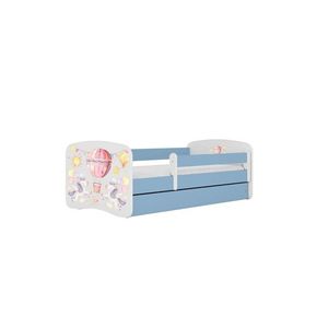 Kocot kids Dětská postel Babydreams balón modrá, varianta 70x140, bez šuplíků, bez matrace obraz