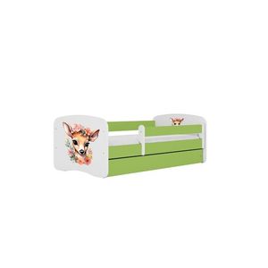 Kocot kids Dětská postel Babydreams Bambi zelená, varianta 70x140, bez šuplíků, bez matrace obraz