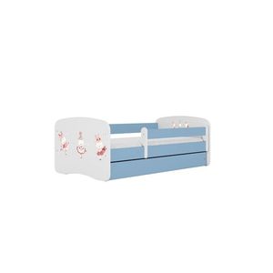 Kocot kids Dětská postel Babydreams králíčci modrá, varianta 70x140, bez šuplíků, bez matrace obraz