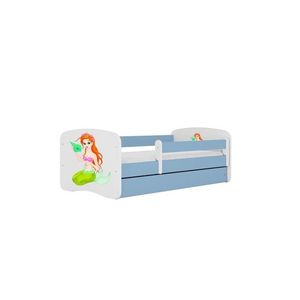 Kocot kids Dětská postel Babydreams mořská panna modrá, varianta 70x140, bez šuplíků, bez matrace obraz