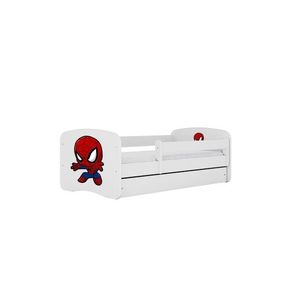 Kocot kids Dětská postel Babydreams Spiderman bílá, varianta 70x140, bez šuplíků, bez matrace obraz