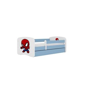 Kocot kids Dětská postel Babydreams Spiderman modrá, varianta 70x140, bez šuplíků, bez matrace obraz