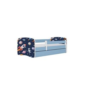 Kocot kids Dětská postel Babydreams vesmír modrá, varianta 70x140, bez šuplíků, bez matrace obraz