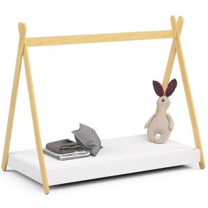 Ak furniture Dětská postel GEM 160x80 cm bílá obraz