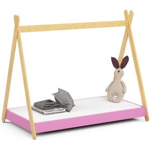Ak furniture Dětská postel GEM 160x80 cm růžová obraz
